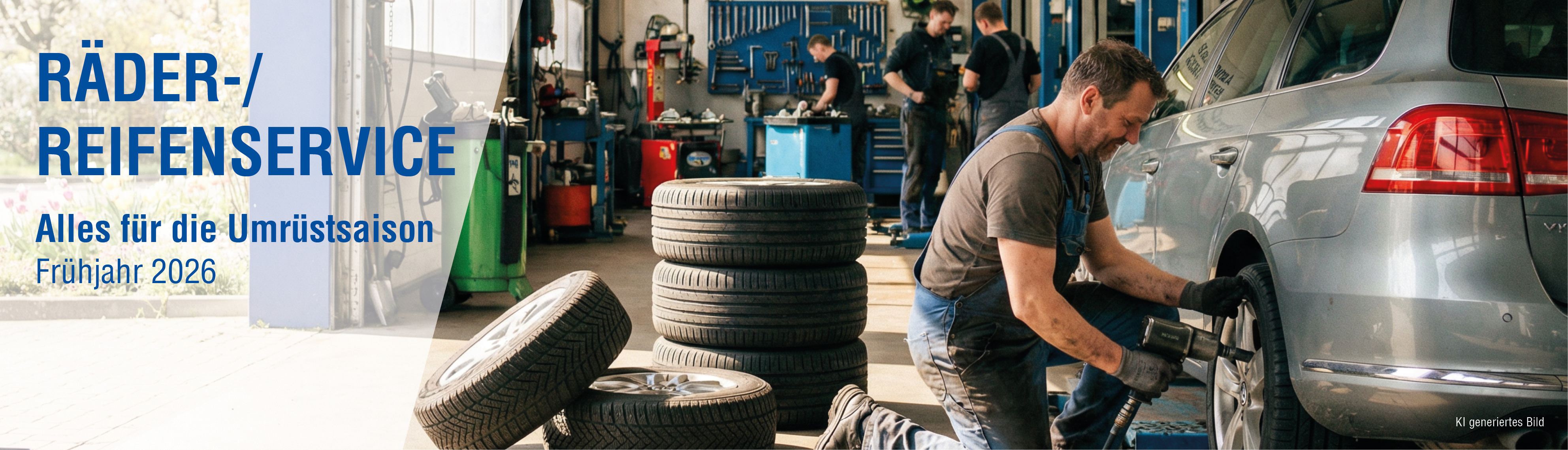 Reifenservice-Aktion 2026 Frühling