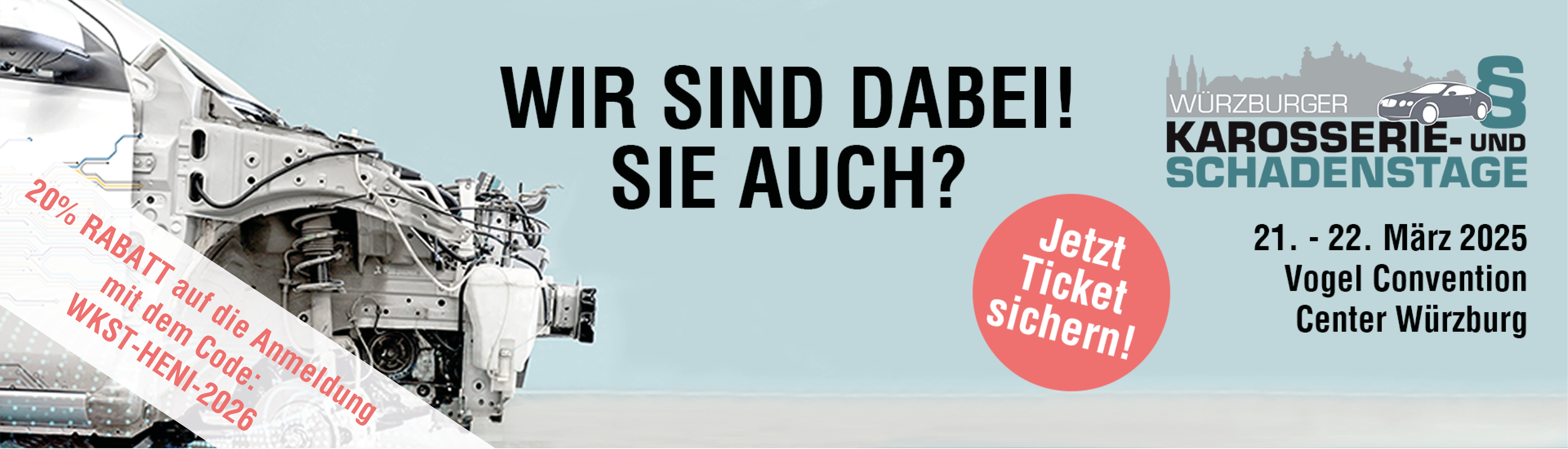 Karosserie- und Schadenstage 20.–21. März