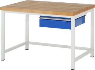 Werkbank 8001A1 | B1250xT900xH840mm | 1xSchublade-TA Bild 1