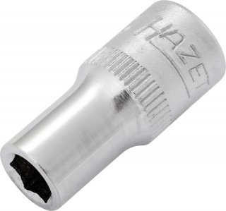 HAZET Steckschlüsseleinsatz 850-5.5 ∙ 1/4 Zoll (6,3 mm) Vierkant hohl ∙ Außen Sechskant-Tractionsprofil ∙ SW 5,5 mm Bild 2