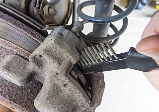 VIGOR Bremssattel-Bürste ∙ Stahl ∙ V2250 ∙ Länge: 200 mm Bild 3