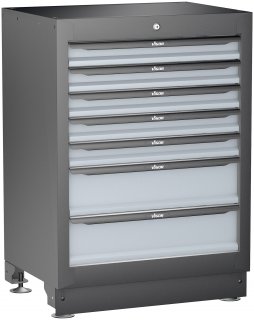 VIGOR Schubladen-Unterschrank ∙ 7 Schubladen ∙ V6000-01 ∙ L x B x H: 676 mm x 500 mm x 953 mm Bild 13
