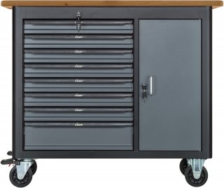 VIGOR Mobile Werkbank Series L ∙ mit Sortiment ∙ V4813/NKW ∙ 336-teilig ∙ Anzahl Werkzeuge: 336 Bild 1