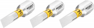 HAZET Bit 2208N-6/3 ∙ 1/4 Zoll (6,3 mm) Sechskant massiv ∙ Schlitz Profil ∙ 3-teilig ∙ SW 0,6 x 4,5 mm Bild 1