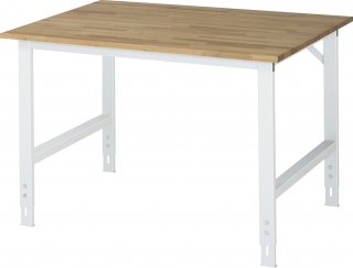 Arbeitstisch Tom höhenverstellbar | B1250xT1000xH760-1080mm | B-Platte-25mm Bild 1