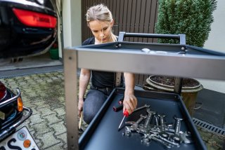 VIGOR Servicewagen ∙ V4758 ∙ L x B x H: 763 mm x 443 mm x 843 mm Bild 8