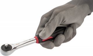 VIGOR 360° Drehgriff-Umschaltknarre ∙ V5436 ∙ 1/4 Zoll (6,3 mm) Vierkant massiv ∙ 176 mm Bild 6
