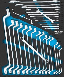 HAZET Schraubenschlüssel Satz 163D-10/30 ∙ 30-teilig ∙ 5 x 5,5 – 36 x 41 Bild 1