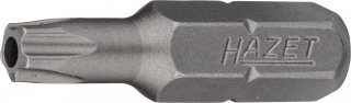 HAZET 5-Stern Bit 2225-25H ∙ 1/4 Zoll (6,3 mm) Sechskant massiv ∙ Innen 5-Stern Profil mit Zapfen ∙ SW 25H Bild 1