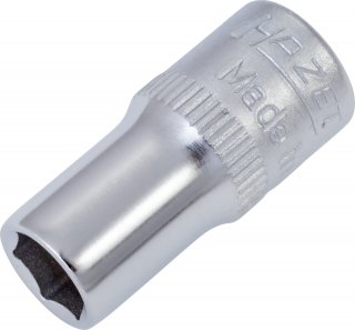HAZET Steckschlüsseleinsatz 850A-1/4 ∙ 1/4 Zoll (6,3 mm) Vierkant hohl ∙ Außen Sechskant-Tractionsprofil ∙ SW 1⁄4″ Bild 1