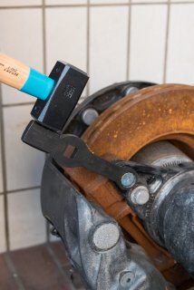 HAZET Schlag-Ringschlüssel ∙ mit 2 Schlagflächen 2872SZ-30 ∙ 3/4 Zoll (20 mm) Vierkant hohl ∙ Außen Doppelsechskant Profil ∙ SW  Bild 4