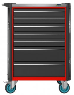 HAZET Werkstattwagen Assistent 179NX ∙ einzeln 179NX-7-RAL3020 ∙ L x B x H: 785 mm x 518 mm x 1020 mm ∙ Schubladen | flach: 5× 81 Bild 3