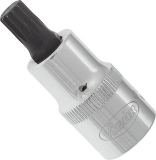 VIGOR Innenvielzahn Schraubendreher-Einsatz ∙ XZN ∙ V2097 ∙ 1/2 Zoll (12,5 mm) Vierkant hohl ∙ Innen Vielzahn Profil XZN ∙ SW M9 Bild 2