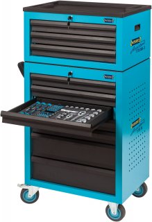 HAZET Werkstattwagen Assistent 178N-10 ∙ L x B x H: 781 mm x 498 mm x 1410 mm ∙ Schubladen | flach: 8× 80 x 527 x 348 mm ∙ Schubl Bild 6