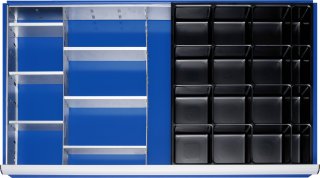 Einteilungsset 86 für Schublade-Größe-XXL | für Fronthöhe 120-360mm Bild 1