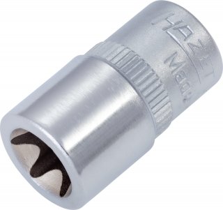 HAZET Steckschlüsseleinsatz 850-E11 ∙ 1/4 Zoll (6,3 mm) Vierkant hohl ∙ Außen TORX® Profil ∙ SW E11 Bild 1