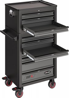 VIGOR Werkstattwagen Series L ∙ mit Aufsatzkoffer ∙ leer ∙ V1970 ∙ L x B x H: 723 mm x 459 mm x 1375 mm Bild 11