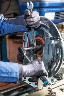 HAZET Stoßdämpfer Werkzeug Satz 4915/15 ∙ 1/2 Zoll (12,5 mm) Vierkant hohl ∙ Innen TORX® Profil | Innen Sechskant Profil | Zapfenp Bild 6