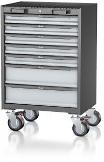 VIGOR Werkstattwagen für Schrankwand-System ∙ 676 mm ∙ V6000-019 ∙ L x B x H: 649 mm x 459 mm x 940 mm Bild 13