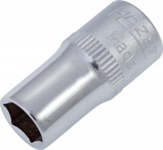 HAZET Steckschlüsseleinsatz 850A-9/32 ∙ 1/4 Zoll (6,3 mm) Vierkant hohl ∙ Außen Sechskant-Tractionsprofil ∙ SW <sup>9</sup>⁄<sub Bild 1