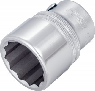 HAZET Steckschlüsseleinsatz 1000AZ-1.1/4 ∙ 3/4 Zoll (20 mm) Vierkant hohl ∙ Außen Doppelsechskant Profil ∙ SW 1.<sup>1</sup>⁄<su Bild 1