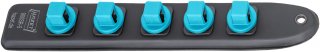 HAZET SmartRail ∙ Flexible Kunststoff-Steckleiste 900SR-5 ∙ 1/2 Zoll (12,5 mm) Vierkant hohl ∙ L x B x H: 245 mm x 37,4 mm x 29, Bild 2