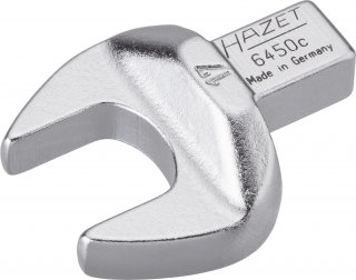 HAZET Einsteck-Maulschlüssel 6450C-17 ∙ 9 x 12 mm Einsteck-Vierkant massiv ∙ Außen Sechskant Profil ∙ SW 17 mm Bild 1