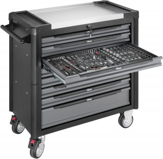 VIGOR Werkstattwagen Series XL ∙ Edelstahl-Arbeitsplatte ∙ mit Sortiment ∙ V4481-X/375 ∙ 375-teilig ∙ Anzahl Werkzeuge: 375 Bild 26