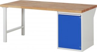 Werkbank 7501A1 | B2000xT900xH840mm | 1xTür Bild 1