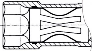 HAZET Zündkerzen Schlüssel 4766 ∙ 3/8 Zoll (10 mm) Vierkant hohl ∙ Außen Sechskant Profil ∙ SW 16 mm ∙ 5⁄8″ Bild 7