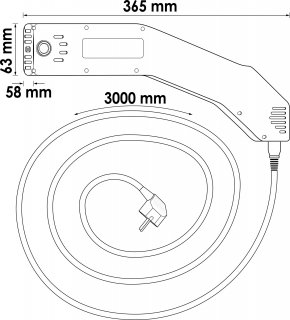 VIGOR Induktionsheizgerät ∙ V4891-1.0 ∙ 5-teilig ∙ Anzahl Werkzeuge: 5 Bild 2