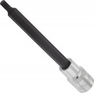 VIGOR Innenvielzahn Schraubendreher-Einsatz ∙ XZN ∙ V2124 ∙ 1/2 Zoll (12,5 mm) Vierkant hohl ∙ Innen Vielzahn Profil XZN ∙ SW M6 Bild 2