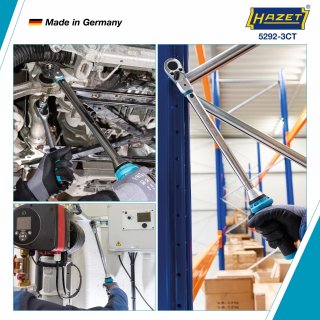 HAZET Drehmomentschlüssel mit DAkkS-Kalibrierschein 5292-3CTCAL ∙ Drehmomentbereich min-max: 40 – 200 Nm ∙ Genauigkeit: 3% ∙ 14  Bild 4