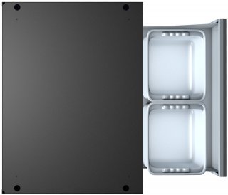 VIGOR Abfall-Unterschrank ∙ 676 mm ∙ V6000-033 ∙ L x B x H: 676 mm x 500 mm x 953 mm Bild 9