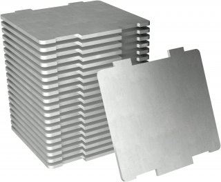 VIGOR Einteilblech Satz ∙ klein 45 mm ∙ V6685-1/20 ∙ 20-teilig ∙ Anzahl Werkzeuge: 20 Bild 1