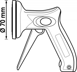 VIGOR Einhand Mini Saugheber ∙ V5531 Bild 3
