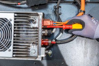 HAZET Werkzeug Satz ∙ schutzisoliert 150/39 ∙ 1/2 Zoll (12,5 mm) Vierkant hohl ∙ Außen Sechskant-Tractionsprofil | Außen Doppelse Bild 4