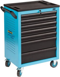HAZET Werkstattwagen Assistent 178N-7 ∙ einzeln 178N-7 ∙ L x B x H: 781 mm x 498 mm x 1039 mm ∙ Schubladen | flach: 5× 80 x 527 x Bild 1
