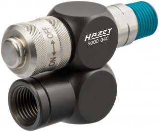 HAZET Drehgelenk ∙ mit stufenlosem Luftdurchfluss-Minderer 9000-040 Bild 1