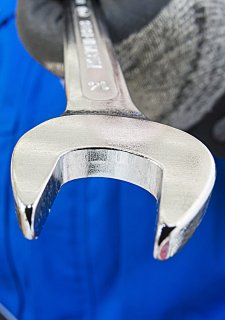 VIGOR Doppel-Maulschlüssel ∙ V7730-14X15 ∙ Außen Sechskant Profil ∙ SW 14 x 15 mm Bild 10