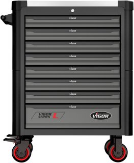 VIGOR Werkstattwagen Series L ∙ leer ∙ V1901-X ∙ L x B x H: 723 mm x 459 mm x 1002 mm Bild 6