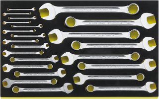 Ringmaulschlüssel-Satz  OPEN BOX TCS 13a/24 3/16-1 1/8 3/16-1.1/8 24 St. Bild 1