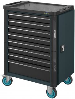 HAZET Werkstattwagen Assistent 179NT ∙ einzeln 179NT-8-RAL7016 ∙ L x B x H: 785 mm x 518 mm x 1020 mm ∙ Schubladen | flach: 7× 81 Bild 4