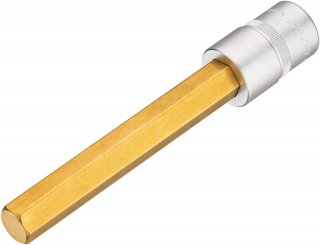 HAZET Schraubendreher-Steckschlüsseleinsatz 986SL-14 ∙ 1/2 Zoll (12,5 mm) Vierkant hohl ∙ Innen Sechskant Profil ∙ SW 14 mm Bild 1