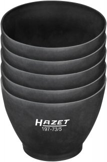 HAZET Gipsbecher Satz 197-73/5 ∙ 5 Stück-teilig Bild 3