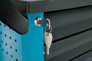 HAZET Werkstattwagen Assistent 177 ∙ Sortiment 177-7/217 ∙ 217-teilig ∙ Schubladen | flach: 6× 79 x 527 x 348 mm ∙ Schubladen | ho Bild 5