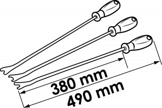 VIGOR Clip Löse Satz ∙ V4885 ∙ 3-teilig ∙ Anzahl Werkzeuge: 3 Bild 8
