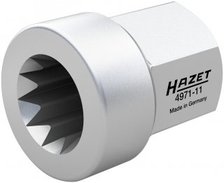 HAZET Bremssattel-Rücksteller KNORR Bremse 4971-11 ∙ 12 mm Außen-Sechskant ∙ 15 mm Bild 1