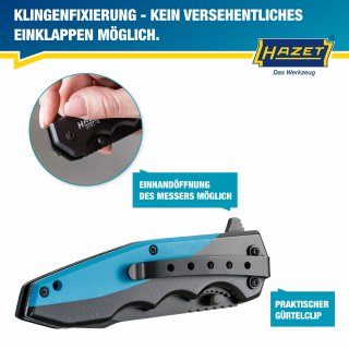 HAZET Klappmesser 2157-3 ∙ 201 mm Bild 3