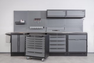 VIGOR Werkstattwagen für Schrankwand-System ∙ 833 mm ∙ V6000-019XL ∙ L x B x H: 861 mm x 459 mm x 940 mm Bild 4